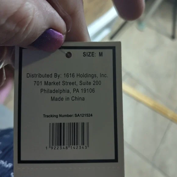 Pointelle Short Womens M Blue Floral Pajama Lounge Shorts Stretch Elastic Waist - Picture 2 of 5